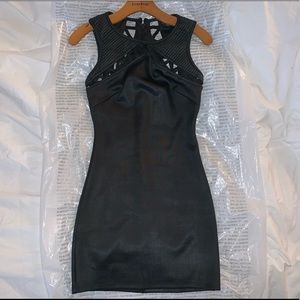 Black Bebe Bodycon Dress